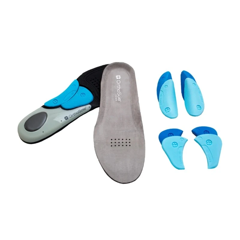 Orthosole Blue, Grey Microfibre Insole Size UK 3/3.5 Women's CE Certified 362