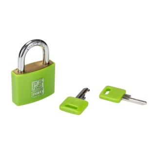 RS PRO Brass Padlock Keyed Alike 6 mm Shackle Diameter 40 mm Body Width 195-8253