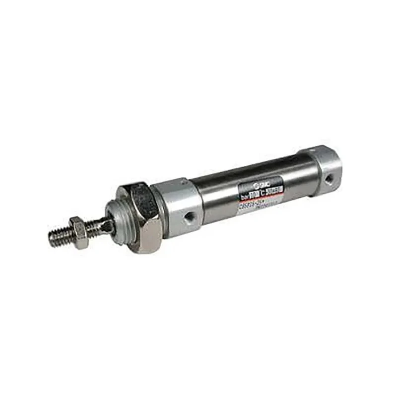 SMC 10 mm Pneumatic Piston Rod Cylinder, Aluminium Alloy Body, Double Acting, Both Ends Tapped Mount, Rubber Bumper CD85