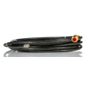 Lumberg Automation Sensor Actuator Cable Female 8 Way Straight to Unterminated 5 m Polyurethane Jacket 49262 RKTS 8-299/5 M