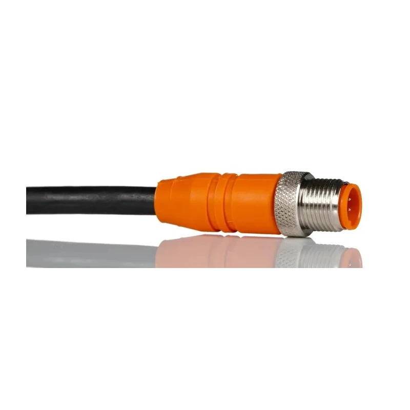 Lumberg Automation Sensor Actuator Cable Female 8 Way Straight to Unterminated 5 m Polyurethane Jacket 49262 RKTS 8-299/5 M