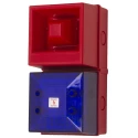Clifford & Snell Blue Beacon-Sounder Combination, IP65 Rated, 24V DC, 108dB Alarm YL40/D50/B/RN/WR