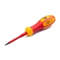 RS PRO Insulated Screwdriver, PZ0 Tip, 60 mm Blade, VDE/1000V Approved, 150 mm Overall 197-3795