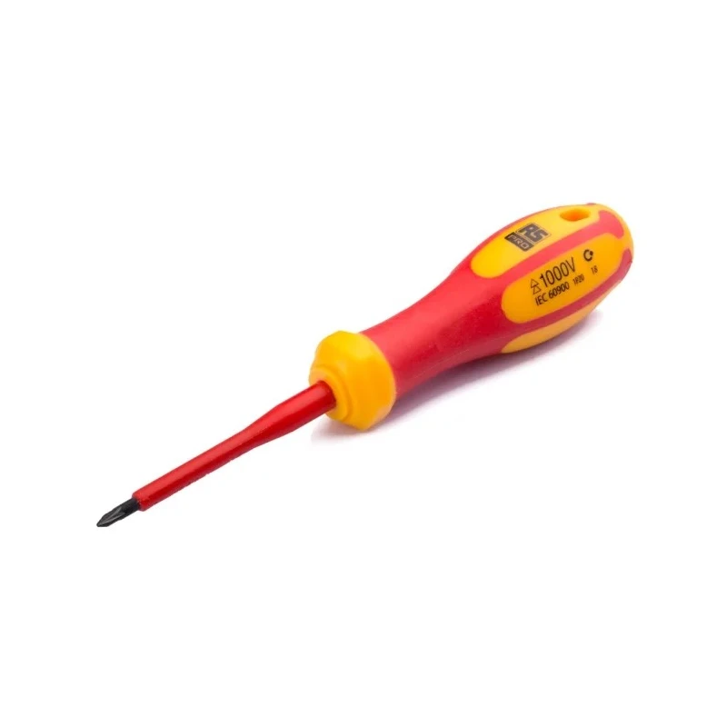 RS PRO Insulated Screwdriver, PZ0 Tip, 60 mm Blade, VDE/1000V Approved, 150 mm Overall 197-3795