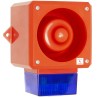 Clifford & Snell Blue Beacon-Sounder Combination 112dB, 230V AC, IP66, Strobe, Xenon Bulb YL50/L50/B/RF/WR