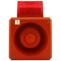 Clifford & Snell Blue Beacon-Sounder Combination 112dB, 230V AC, IP66, Strobe, Xenon Bulb YL50/L50/B/RF/WR