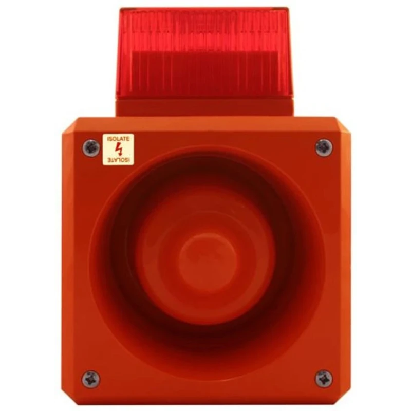 Clifford & Snell Blue Beacon-Sounder Combination 112dB, 230V AC, IP66, Strobe, Xenon Bulb YL50/L50/B/RF/WR