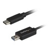 StarTech.com USB 3.0 Male USB Type A to Male USB Type C Cable Black 2 m USBC3LINK