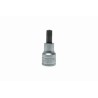Teng Tools 1/2 in Drive TPX50 Bit Socket Square Drive, Alloy Steel Chrome Finish, 22mm Length TPX50