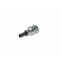 Teng Tools 1/2 in Drive TPX50 Bit Socket Square Drive, Alloy Steel Chrome Finish, 22mm Length TPX50