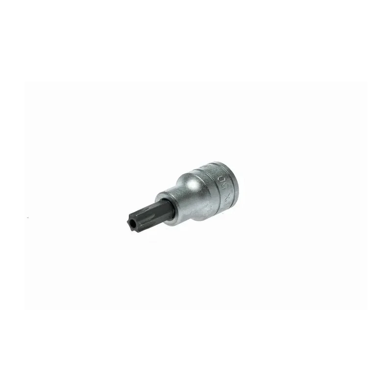 Teng Tools 1/2 in Drive TPX50 Bit Socket Square Drive, Alloy Steel Chrome Finish, 22mm Length TPX50