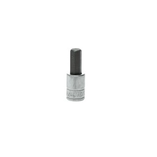 Teng Tools 3/8 in Drive 10 mm Bit Square Socket, Chrome Finish, 18mm Overall Length M381510-C