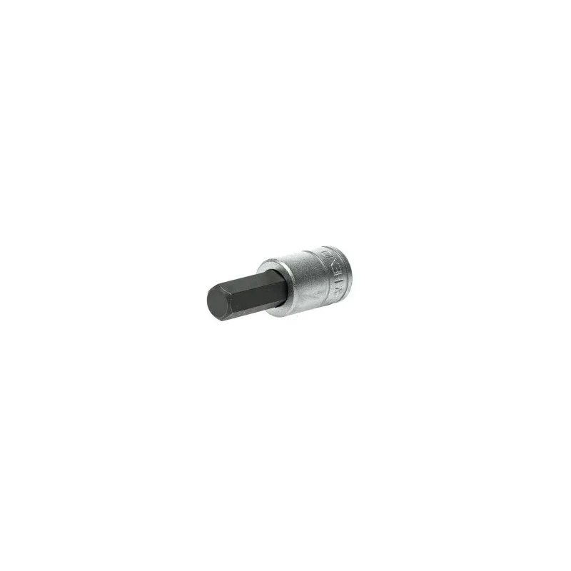 Teng Tools 3/8 in Drive 10 mm Bit Square Socket, Chrome Finish, 18mm Overall Length M381510-C