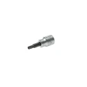 Teng Tools 3/8 in Drive TPX27 Bit Socket Square Drive Alloy Steel Chrome Finish 18mm Overall Length TPX27