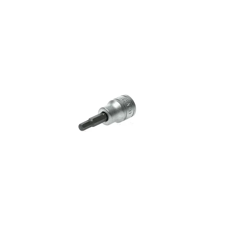 Teng Tools 3/8 in Drive 5 mm Bit Socket Square Drive Alloy Steel Chrome Finish 18mm Overall Length M381505-C