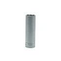 Teng Tools 1/2 in Drive 17 mm 6 Point Socket Satin Finish Chrome Vanadium Steel 79mm Overall Length M1206176-C