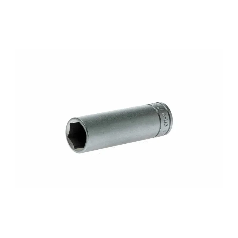 Teng Tools 1/2 in Drive 17 mm 6 Point Socket Satin Finish Chrome Vanadium Steel 79mm Overall Length M1206176-C