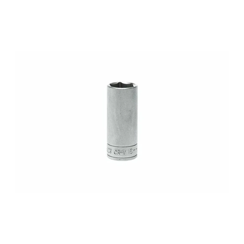 Teng Tools 3/8 in Drive 16 mm 6 Point Socket, Satin Finish, Chrome Vanadium Steel M380616-C