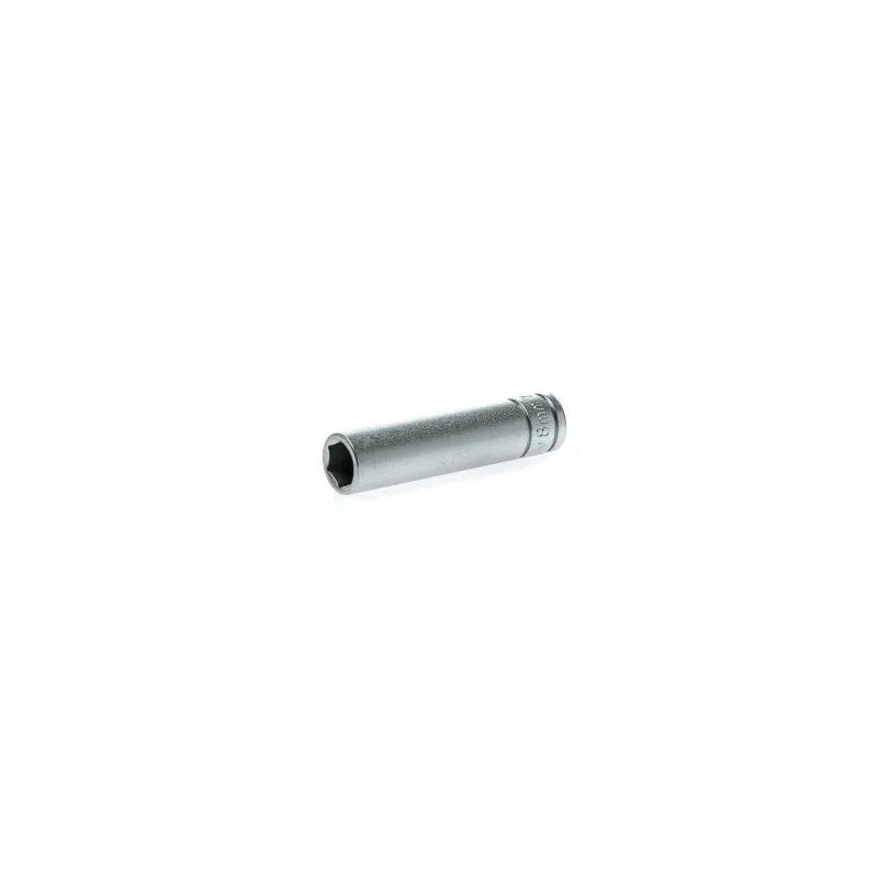 Teng Tools 1/4 in Drive 8 mm 6 Point Chrome Vanadium Socket with 49.5mm Overall Length M140608-C