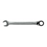 Teng Tools Combination Ratchet Spanner Satin Finish 237mm Overall Length 18 mm 600518R