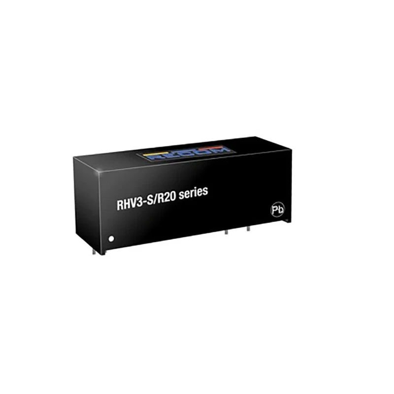 Recom RHV3 DC/DC Converter 12V Output 250mA 5V Input 3W Through Hole SIP 5-Pin Model 
