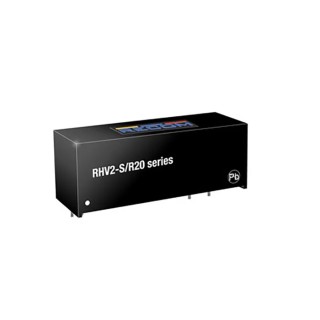 Recom DC/DC Converter 12V DC Output 167mA 5V DC Input 2W Through Hole SIP Package RHV2