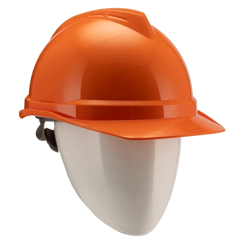 MSA Safety V-Gard Yellow Adjustable Safety Helmet GV121-0000000-000