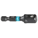 Makita Black Drill Accessory 50 mm Overall Length Heavy-Duty Impact Socket Adaptor B-66868
