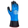 Showa Black Blue Nylon Work Gloves with Nitrile Coating Size 8 SHOS377C