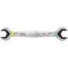Wera High-Performance Chromium Molybdenum Steel Double Ended Open Spanner Metric 22 x 24 mm, 232mm Overall Length 05020261001