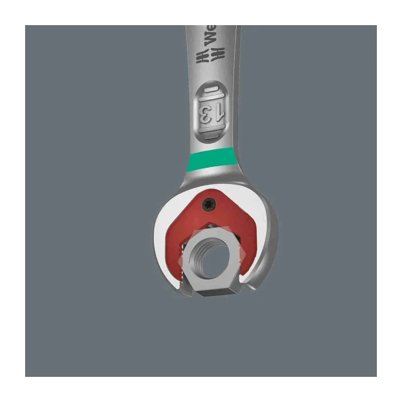 Wera High-Performance Chromium Molybdenum Steel Double Ended Open Spanner Metric 22 x 24 mm, 232mm Overall Length 05020261001