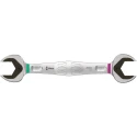 Wera Double Ended Open Spanner Metric Size 30 x 32 mm Chromium Molybdenum Steel 232mm Overall Length 05020264001