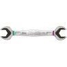 Wera Double Ended Open Spanner Metric Size 30 x 32 mm Chromium Molybdenum Steel 232mm Overall Length 05020264001