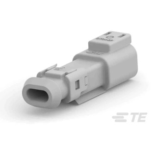 Deutsch Automotive Connector Female Grey Cable 2 Way Screw Termination DT04-2P-TN81 / 2-2303812-2