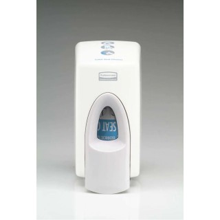 Rubbermaid Commercial Products Manual White Wall Mount Anti-Bacterial Soap Dispenser 400ml 1853850