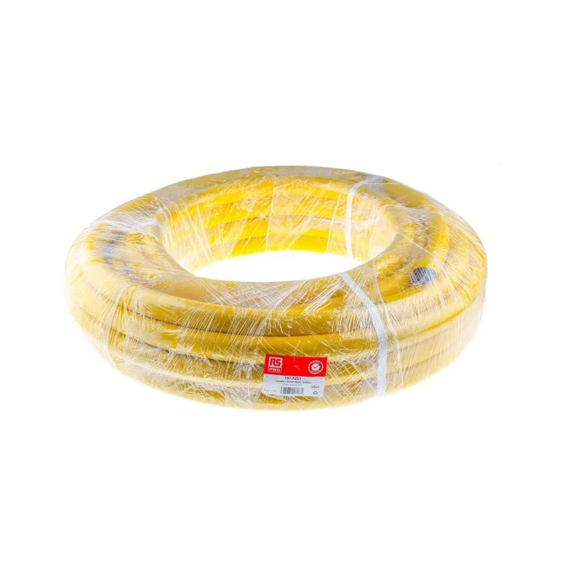 RS PRO Extraflex Reinforced Polyvinyl Chloride Water Hose Pipe 25 m Length, 10 bar Pressure, Yellow 197-8291