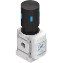 Festo Pneumatic Regulator with Rotary Knob Actuator, G 1/8 Inlet & Outlet, 14 bar Max Operating Pressure MS4-LR-1/8-D5-AS