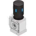 Festo Pneumatic Regulator with Rotary Knob Actuator, G 1/8 Inlet & Outlet, 14 bar Max Operating Pressure MS4-LR-1/8-D5-AS