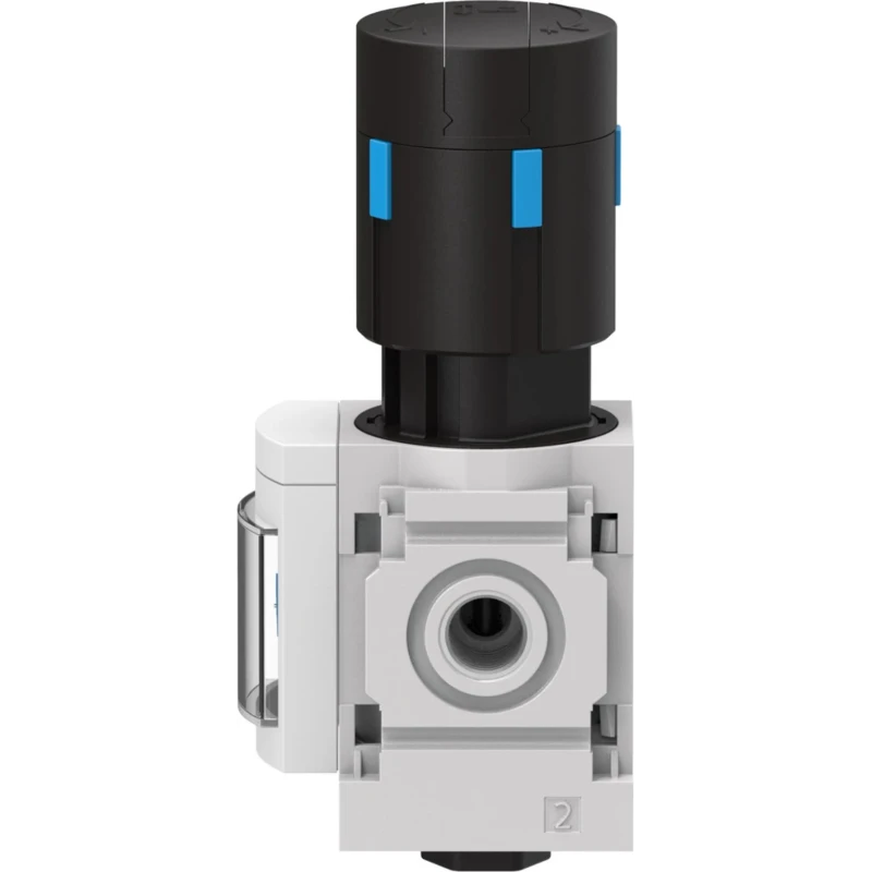 Festo Pneumatic Regulator with Rotary Knob Actuator, G 1/8 Inlet & Outlet, 14 bar Max Operating Pressure MS4-LR-1/8-D5-AS