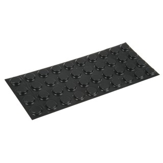 RS PRO Cylindrical Polyurethane Self-Adhesive Feet, 19.1 mm Diameter x 50 ft Length SJ5744