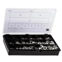 RS PRO Stainless Steel Hex Nuts Box, 1020 Pieces, A4 (316) Corrosion Resistant, Plain Finish 200-9778