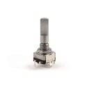Bourns 20 ppr Pulse Incremental Mechanical Rotary Encoder with 6 mm Metal Flatted Shaft, 20 mm Length PEC11H-4120F-S0020