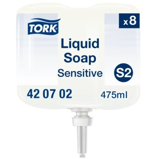 Tork Unscented Extra Mild Mini Hand Cleaner & Soap, Liquid, 390 mL Bottle 420702