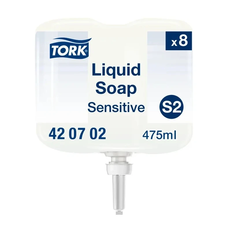 Tork Unscented Extra Mild Mini Hand Cleaner & Soap, Liquid, 390 mL Bottle 420702