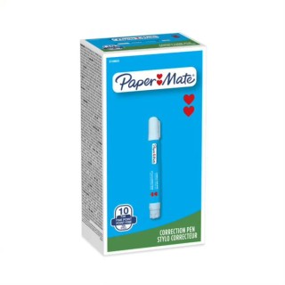 Paper Mate Correction Fluid Pen 7 ml Precision Needle Tip for Handwritten, Photocopies, Inkjet and Laser Printer 2118933