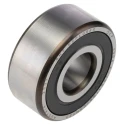 SKF Double Row Angular Contact Ball Bearing 20 mm ID, 52 mm OD, 22.2 mm Race Width 3304 A-2RS1TN9/C3MT33