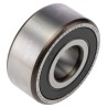 SKF Double Row Angular Contact Ball Bearing 20 mm ID, 52 mm OD, 22.2 mm Race Width 3304 A-2RS1TN9/C3MT33