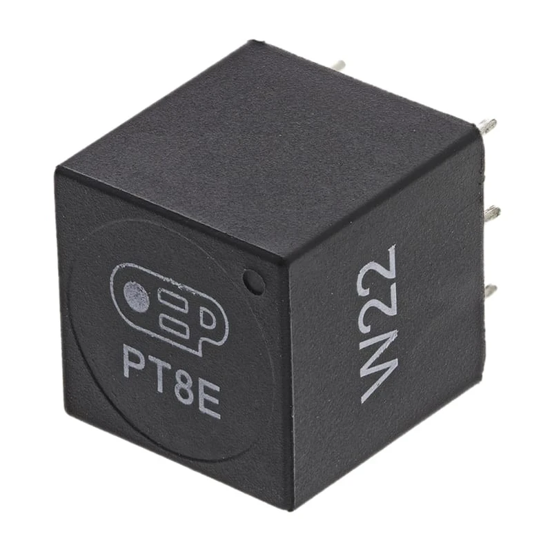 OEP Through Hole Pulse Transformer 2:1+1 Turns Ratio, 12 mH Primary Inductance, 4Ω Primary Resistance PT8E