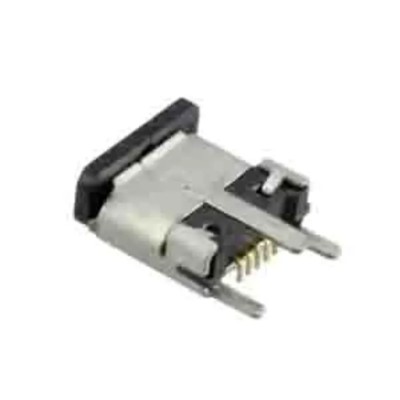Molex Vertical Panel Female 1 Port Micro USB Type B USB Connector USB 2.0 1051330031