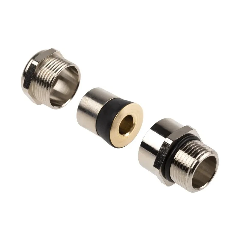 Lapp SKINDICHT Series Industrial Cable Gland M20 Thread Size 10.8-12.8mm Nickel-Plated Brass IP68 52103020+59000340